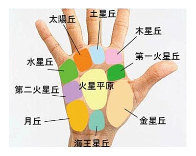 手相掌丘解读你的命运_时尚频道_凤凰网 手相掌丘解读你的命运_时尚频道_凤凰网