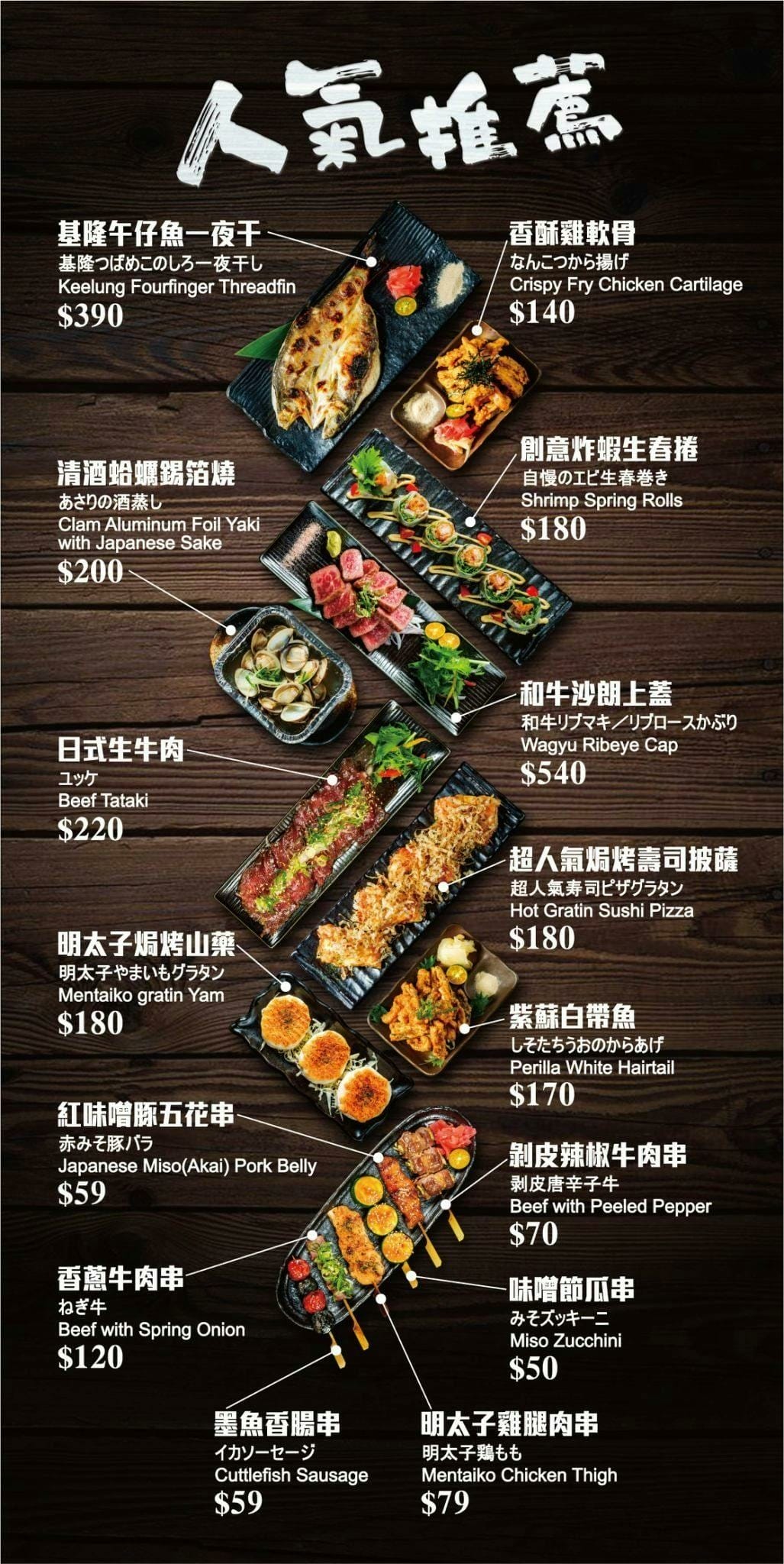 夜幕下的日式隱居：永貞路的美食秘境｜隱居居酒屋永貞店