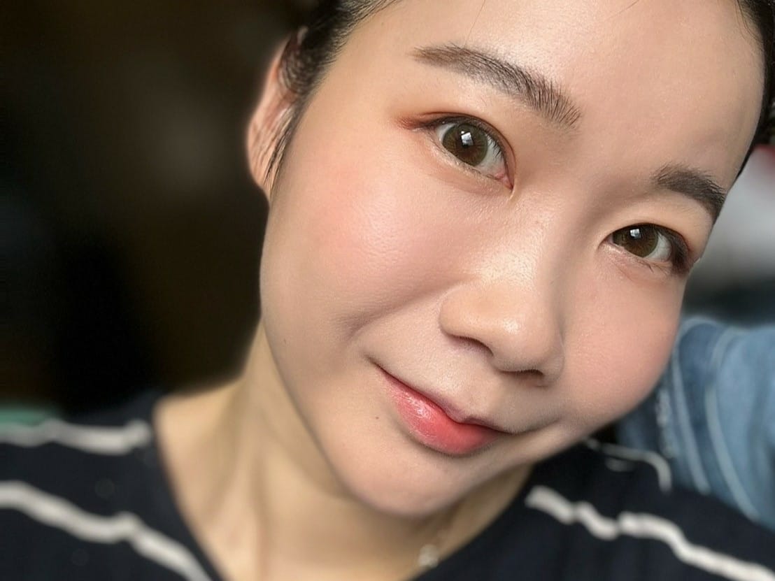Lens++抗藍光彩色日拋隱形眼鏡分享│混血感自然眼珠
