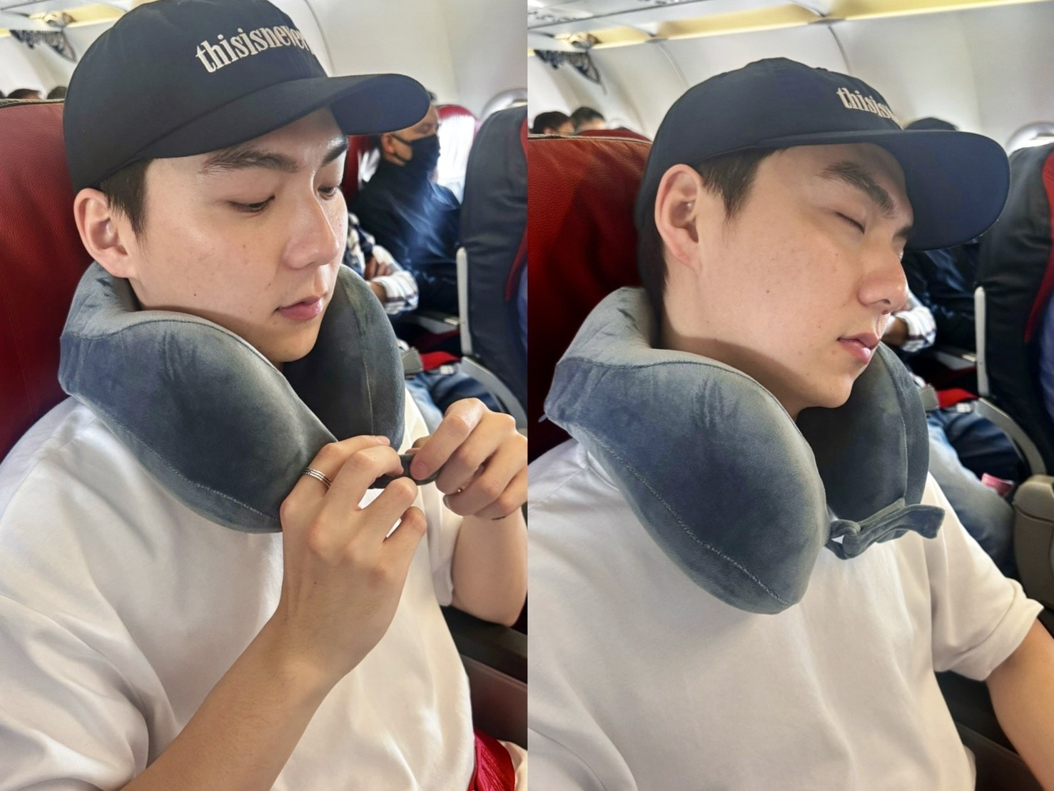 長途旅行必備好物分享｜Travel Blue旅行枕實測：收得進包、靠著不滑，長途飛行終於能睡
